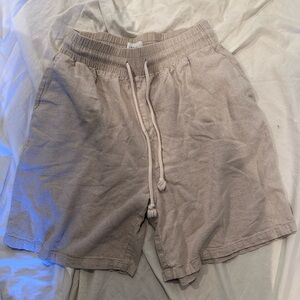 Men's Tan Comfy Lounge Shorts
